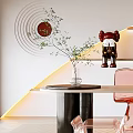 Modern study 3d model