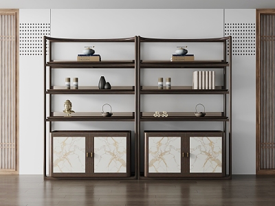 New Chinese Antique Rack model