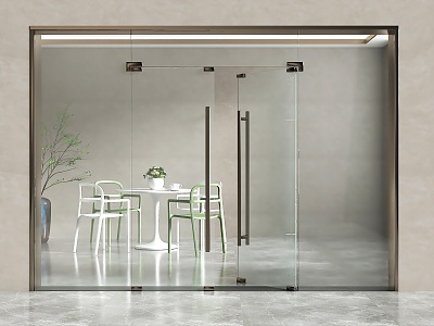 Glass door combination glass double door glass door entry door glass door office glass door model