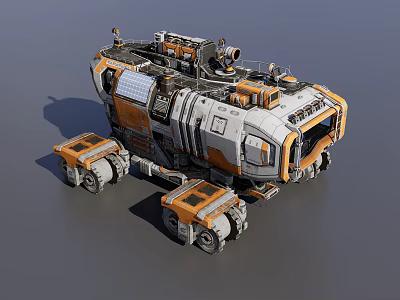 Interstellar Chariot 3d model