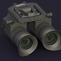 Telescope NVG Telescope Night Vision Military Telescope Night Vision Binoculars Low Face Number Low Model Simple Model Game Video Level Ultra Realistic 3d model