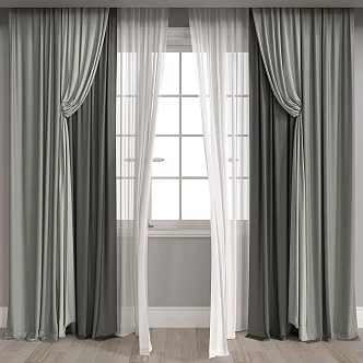 Modern Curtain Modern Curtain Cloth Curtain Fabric Home Living Room Curtain Bedroom Curtain 3d model