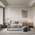 Modern Bedroom 3d model