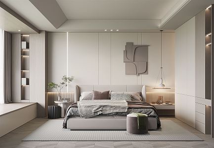 Modern Bedroom 3d model