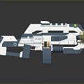 Innovative Futuristic Sci-Fi Weapon Design Featuring Advanced Structure And Intricate Details 3d model