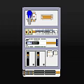 distribution box electrical box electrical control box air switch 3d model