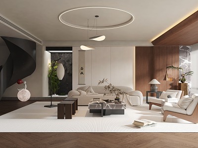 Modern Style Living Room model