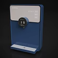 Siemens Blue And White Kitchen Water Dispenser With Display Panel And Control Buttons