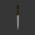 Modern Dagger Sword 3d model