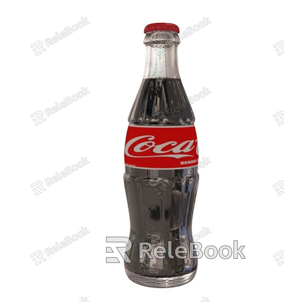 Modern Coke Coke Bottle model