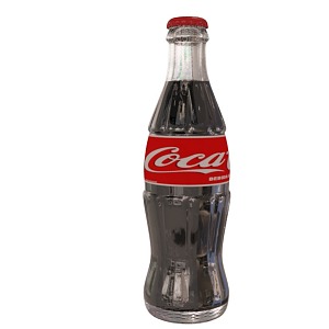 Modern Coke Bottle 3d model