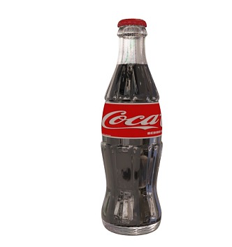 Modern Coke Bottle 3d model