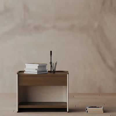 Modern Bedside Cabinet 3d model