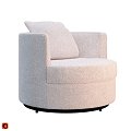 Modern Lounge Chair Eichholtz 3d model