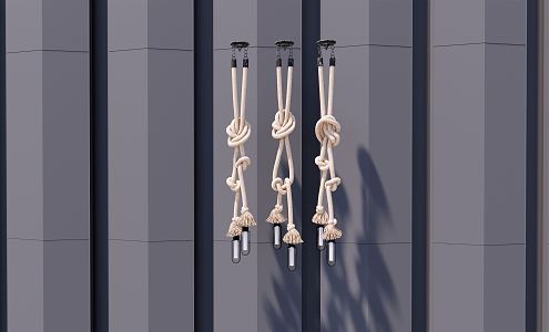 Industrial LOFT chandelier 3d model