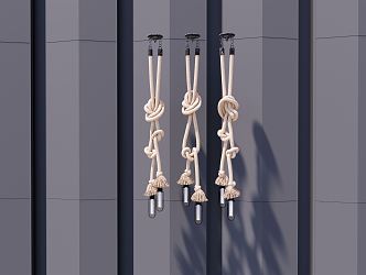 Industrial LOFT chandelier 3d model