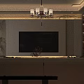 Elegant Modern Accent Armchairs In Living Room With Fireplace And Table Lamp