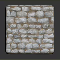 Rural Scenic Landscape With Natural Stone Wall Texture And Peaceful Environment