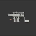 Automated Industrial Processing Equipment with Conveyor Systems Processing Modules and Safety Guards