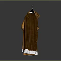 Hanging Orange Clothing With Various Styles Including Hoodie Striped Shirt And T Shirts