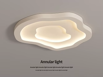 Ceiling Lamp Living Room Main Lamp Cream Fengyun Duo Square Dining Room Lamp Bedroom Lamps Combination Chandelier Nordic 3d model