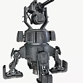 Smart Machine With Advanced Robotic Structure And Multiple Mechanical Limbs 3d model