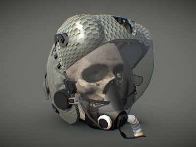 Pilot's Helmet model