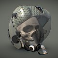 Pilot's Helmet 3d model