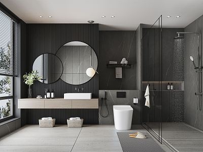 Modern toilet 3d model