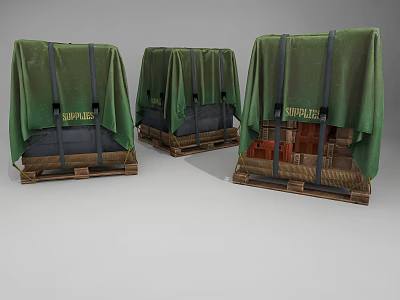 Modern Goods 3d model