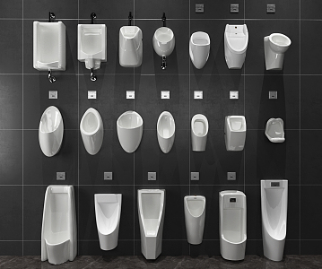 Modern Urinal 3d model