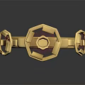 Elegant Luxury Gold Statement Ring With Unique Design And Multiple Shiny Gemstones