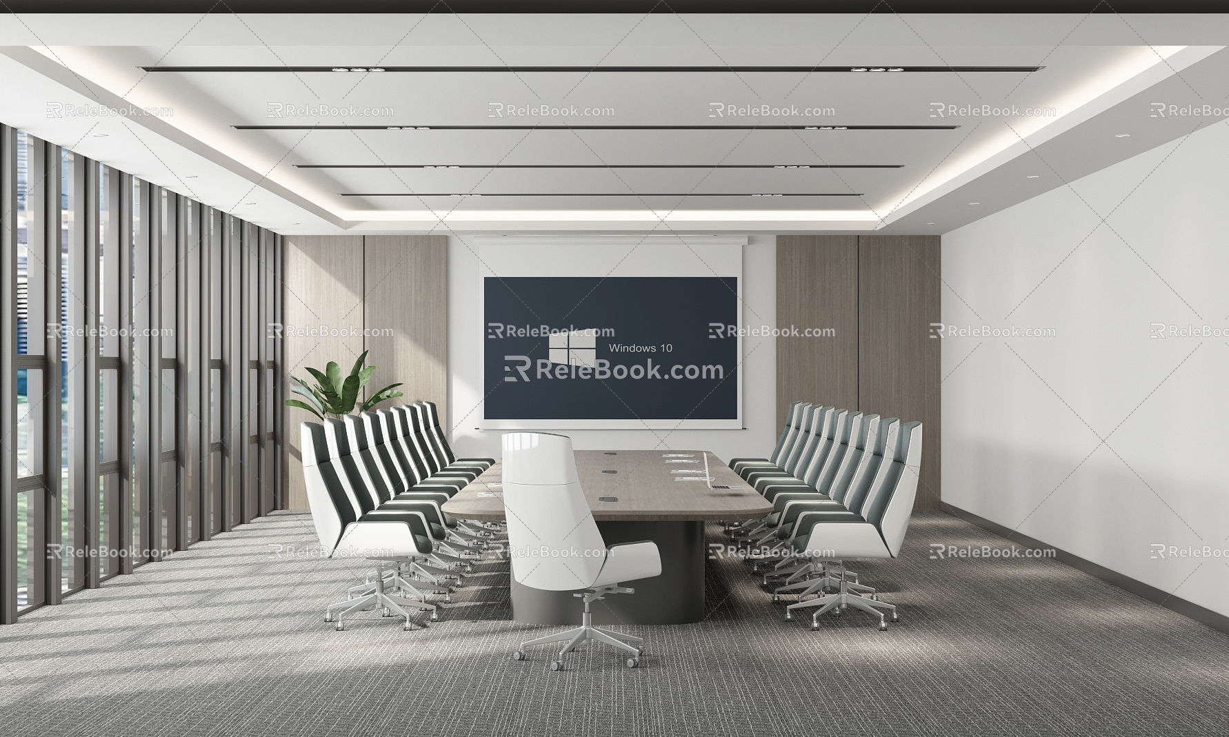 Meeting Room Conference Table Chair model