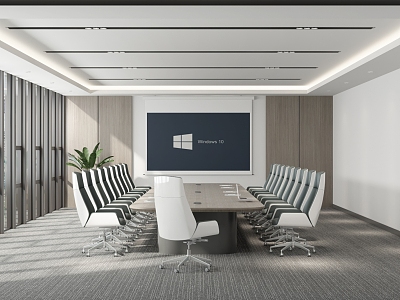 Meeting Room Conference Table Chair model