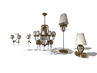 Lamp combination model