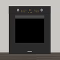 Liebherr Black Built in Oven Kitchen Appliance With Digital Display And Knobs