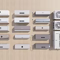 External unit of hanging air conditioner 3d model