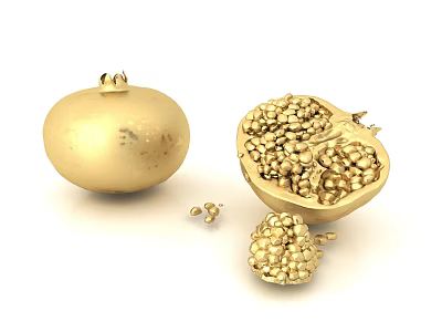 Modern decorations 3d model