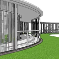 Modern Gallery Frame Creative Special-shaped Gallery Frame 3d model