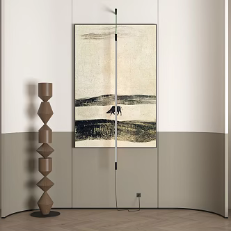 decorative painting 3d model