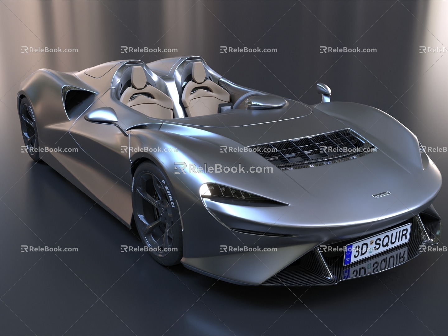 McLaren Super Run McLaren sports car Car 3d model