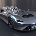 McLaren Super Run McLaren sports car Car 3d model