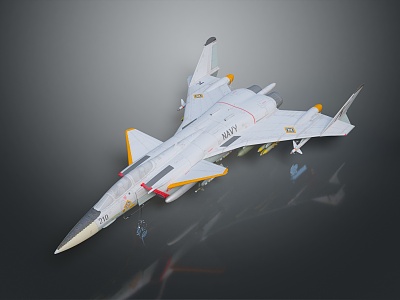 Modern Fighter Next Generation Aircraft 3d model