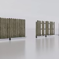 Wooden Garden Wall With Various Panel Designs And Structures For Outdoor Spaces