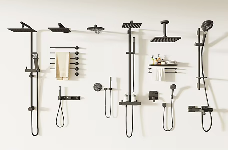Shower 3d model
