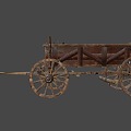 horse carriage 3d model