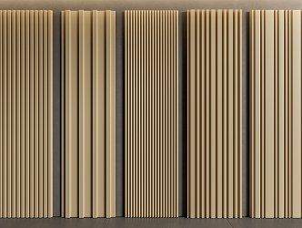 Modern wall panel Great wall panel 3d model