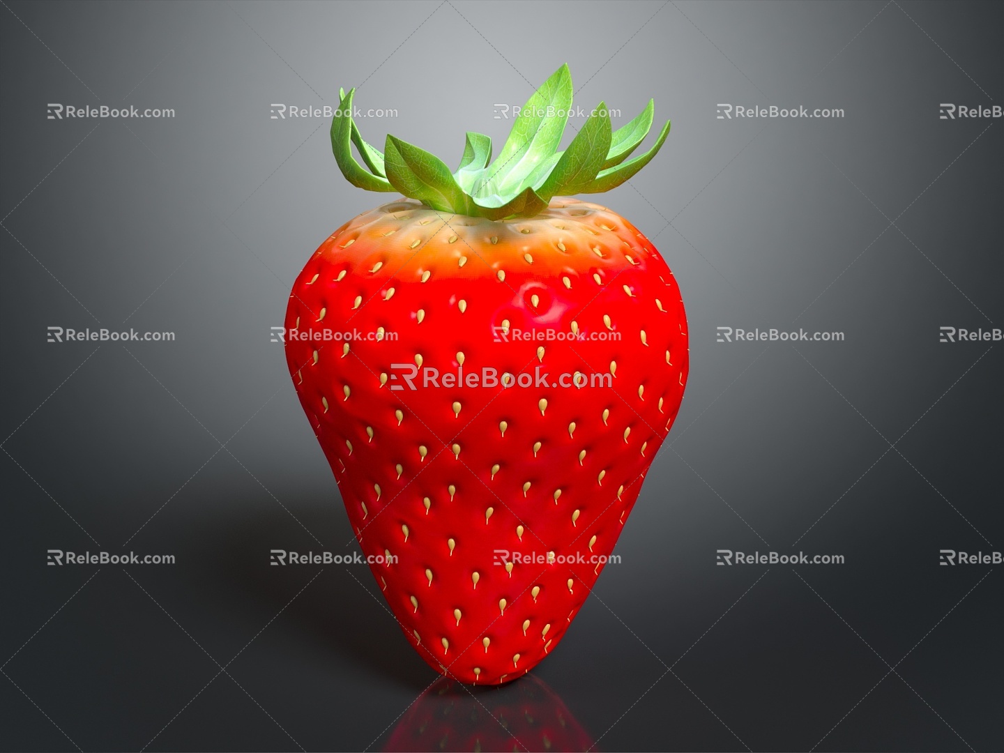 Strawberry 3d model