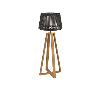 Floor lamp outdoor lamp atmosphere lamp courtyard garden floor lamp teak floor lamp 3d model