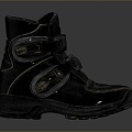 Cotton Shoes Warm Shoes Cold-proof Shoes Realistic 3d model